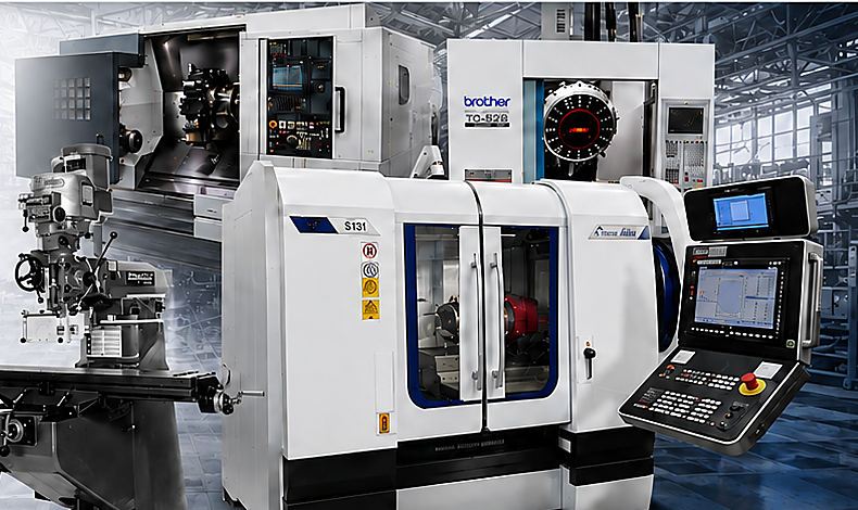 Stylized precision CNC machining equipment